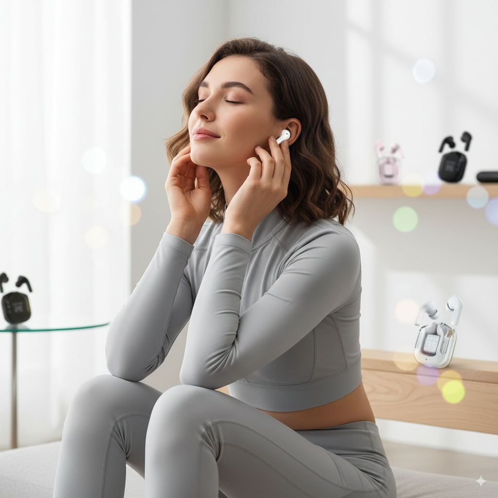 UltraPods 2x1 🎧 – Audífonos inalámbricos con estuche digital y sonido premium