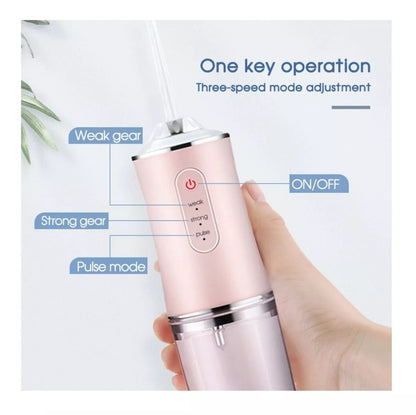 Irrigador Oral Recargable | Elimina Sarro y Placa – 4 Boquillas Incluidas – Limpieza Profesional