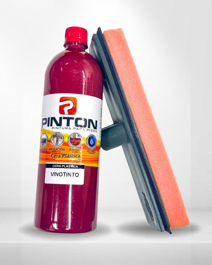 COMBO BRILLO EXTREMO: CERA PLÁSTICA PINTON + APLICADOR PROFESIONAL