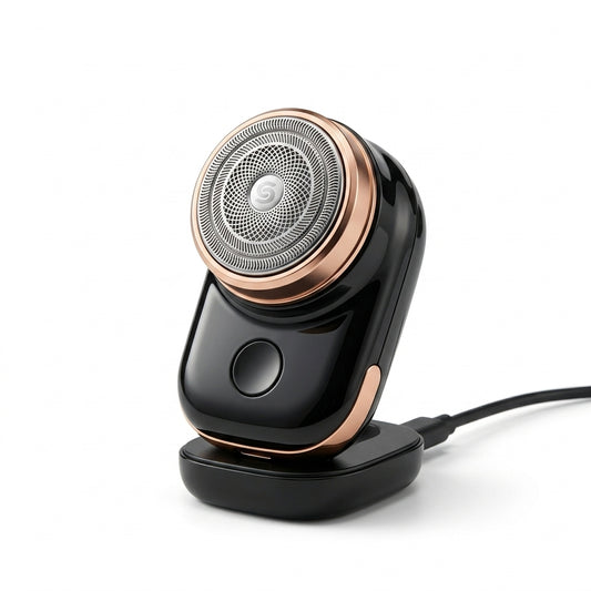 Afeitadora Eléctrica Portátil 3 en 1 — Motor Silencioso, Impermeable, Recargable USB | Hombre y Mujer