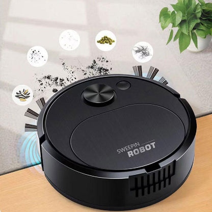 Sweeping Robot – Aspiradora Inteligente 3 en 1 con Barrido, Aspirado y Fregado Automático