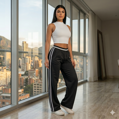 Sculpt Wide-Leg Jogger: El Nuevo Estándar del Lujo Diario