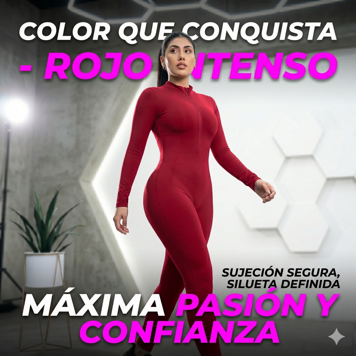 Enterizo "Sculpt & Flex" – Efecto Moldeador y Realce Premium