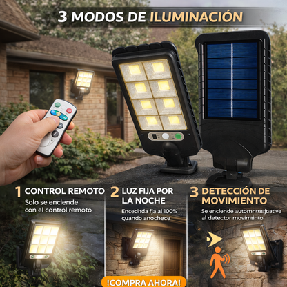 Lámpara Solar 200W (Kit 2x1 Especial o 2x4 Super promo)