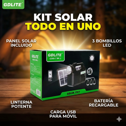KIT SOLAR TODO EN UNO