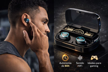 🎧 Audífonos Inalámbricos M10 Bluetooth 5.1 PROMOCION 2X1