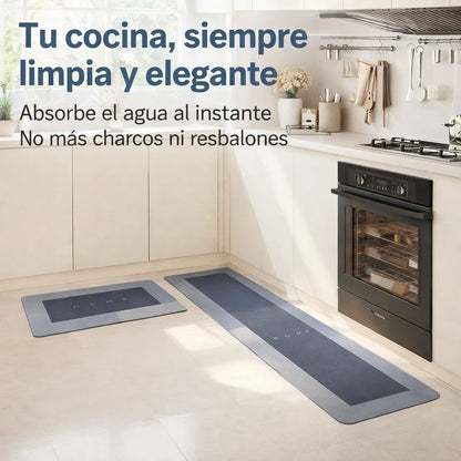 🏡 Combo Tapetes Absorbentes Antideslizantes para Cocina