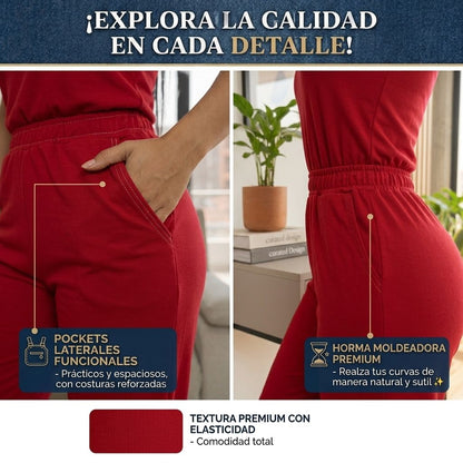Enterizo Casual Tipo Jogger en Licra Algodón