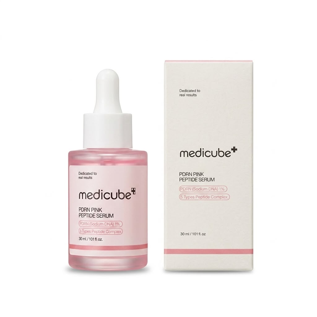 Coreano PDRN Pink Peptide 30ml - Glow, Firmeza y Piel Pareja | Medicube