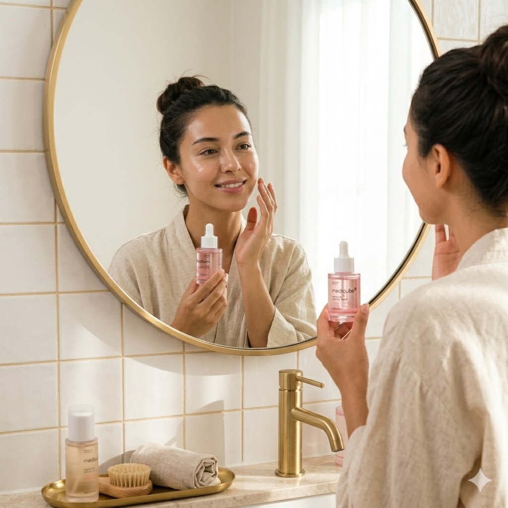 Coreano PDRN Pink Peptide 30ml - Glow, Firmeza y Piel Pareja | Medicube