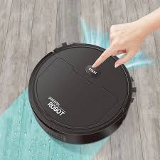 Sweeping Robot – Aspiradora Inteligente 3 en 1 con Barrido, Aspirado y Fregado Automático